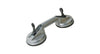Silverline Double Suction Pad Aluminium
