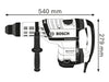 Bosch GBH 8-45 DV SDS-Max Professional Rotary Hammer