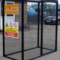 Gas Bottle Storage Cage GC35 H1800 x W1800 x D900mm (10x 47kg)