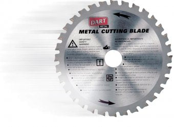 Steel Cutting Circular Saw Blade 255mm X 44T X 25.4B - Dart