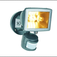 Security Floodlights - with Motion Detector - White (150W) (BYRON)