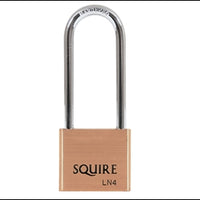 Long Shackle Padlock Brass 2.1/2in (SQUIRE)