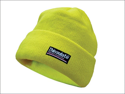 Scan Hi-Vis Beanie Hat Thinsulate Lined - One Size