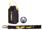 Van Vault Cobra 8 Chain and Lock - 1.2m