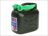 Diesel Fuel Can & Spout - Black 5 Litre