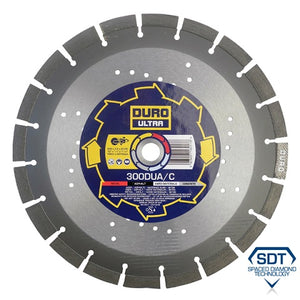 DURO Ultra DUA/C Diamond Cutting Blade 300mm/20mm Bore - Multiple Applications