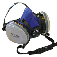 Twin Half Mask Respirator with P2 Filter Cartridges