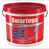 Swarfega Red Box® Heavy-Duty Trade Hand Wipes (150)