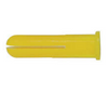 HDPE Contractors Plastic Plug - HDPE PLUG YELLOW 5MM (1,000PCS)