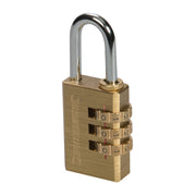 Combination Locker Padlock Brass (SQUIRE)