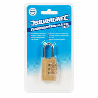 Combination Locker Padlock Brass (SQUIRE)