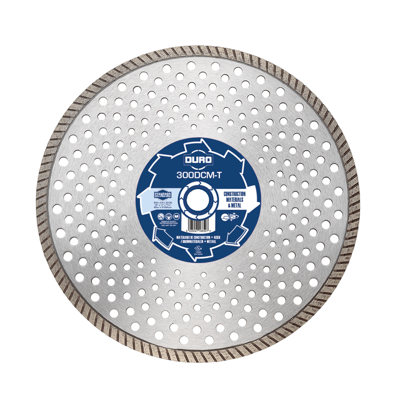 DURO DCM-T Diamond Cutting Blade 125 x 22mm Construction Material & Metal