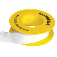 Faithful P.T.F.E Gas Tape 12mm x 5m White (Pack 10)