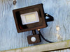 Faithfull SMD LED Power Plus Security Light 240v