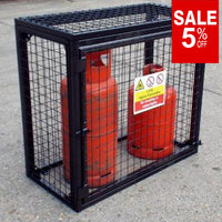 Gas Bottle Storage Cage GC05 H900 x W1000 x D500mm (3x19kg)