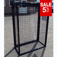 Gas Bottle Storage Cage GC10 H1300 x W1000 x D500mm (2 x 47kg)