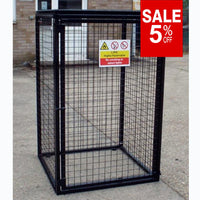 Gas Bottle Storage Cage GC20 H1800 x W900 x D900mm (4 x 47kg)