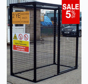 Gas Bottle Storage Cage GC35 H1800 x W1800 x D900mm (10x 47kg)