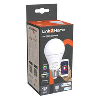 Link2Home Wi-Fi LED Dimmable Opal Bulb - ES