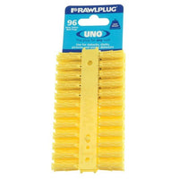 RAWL Uno Plastic Plugs 68500 Yellow 5MM X 24MM - CARD 96