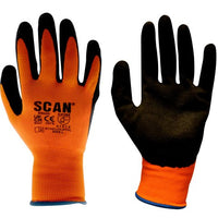 SCAN Hi-Visibility Gloves Yellow L