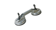 Silverline Double Suction Pad Aluminium