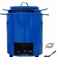 Tar Boiler 10 Gallon (No Tap) Incl. Burner, Hose & Regulator