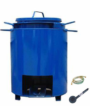 Tar Boiler 10 Gallon (No Tap) Incl. Burner, Hose & Regulator