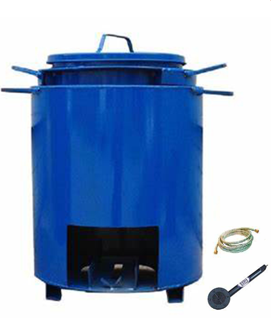 Tar Boiler 25 Gallon (No Tap) Incl. Burner, Hose & Regulator