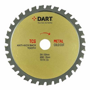 METAL CUTTING BLADE -GOLD PMC -355mm X 25.4B X 72T - DART