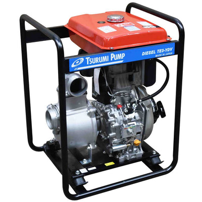 Tsurumi TE3-YD Centrifugal Diesel Engine Pump