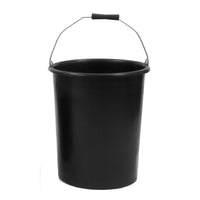 Refina Plasterer's Bucket 32ltr With Metal Handle - Black