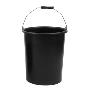 Refina Plasterer's Bucket 32ltr With Metal Handle - Black