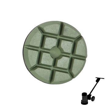 Refina 3" Resin Bond Mini Plate, For Concrete & Terrazzo Polishing