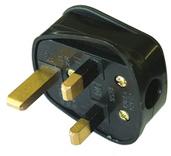 13A Rubberised Nylon Plug (Box Of 10) 240V