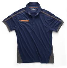 Scruffs Active Pro Zip Polo Shirt (Black) - All Sizes