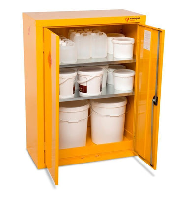 Armorgard HFC5 Safestor Chemical & Flammable Liquid Storage Cabinet W900 x D465 x H1200mm