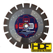 DURO DPA/C - Diamond Blade 350mm / 14in - Asphalt & Concrete - View Cutting Details