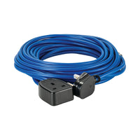 14M Extension Lead - 13A 1.5mm Cable - Blue 240V