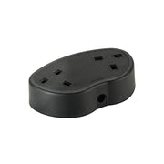 13A 2 Gang Rubber Socket (Box Of 10) 240V