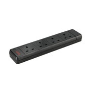 13A 4 Gang Rubber Socket 240V