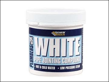 Pipe Jointing Compound - Plumbers White 400G (EVERBUILD)