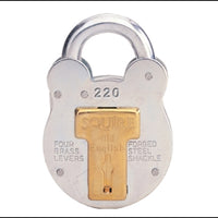 Old English Padlock with Steel Case 38mm (SQUIRE)