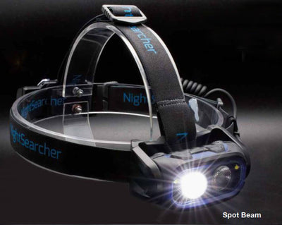 NightSearcher NSHT800RX Rechargeable LED Head Torch With Distance Sensor