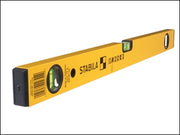Stabila Double Plumb Spirit Level 3 Vial 180cm