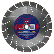 DURO DPU/C Diamond Blade 115mm / 4-1/2in - Universal Concrete Blade - View Cutting Details