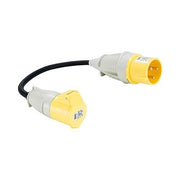 32-16A 110V Fly Lead - 32A (Plug) > 16A (Socket) 110V
