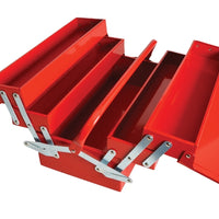 Metal Cantilever Tool Box 16in 5 Tray (FAITHFULL)