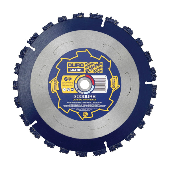 Duro Rippa Blade Carbide - 350mm / 14in - 20mm bore | Rapid Tools Direct