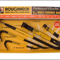 Roughneck Multi Purpose Pry Bar Set 5 Piece
